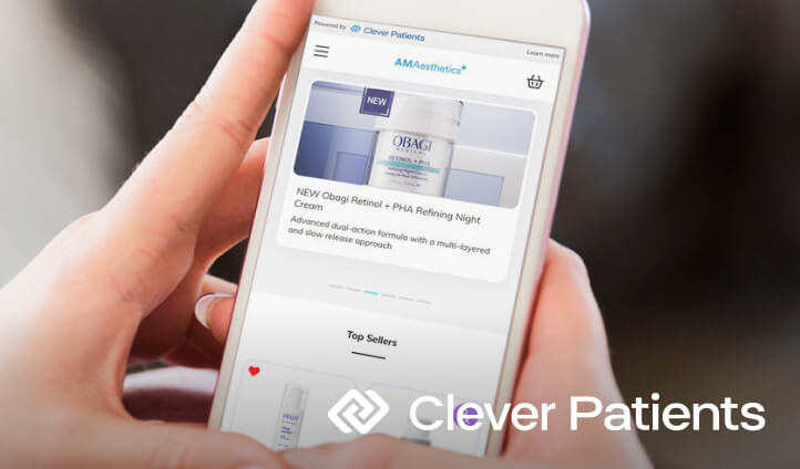 Clever Patients app on phone